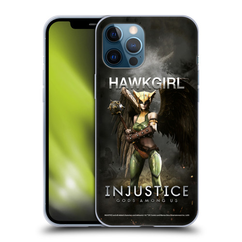 Injustice Gods Among Us Characters Hawkgirl Soft Gel Case for Apple iPhone 12 Pro Max