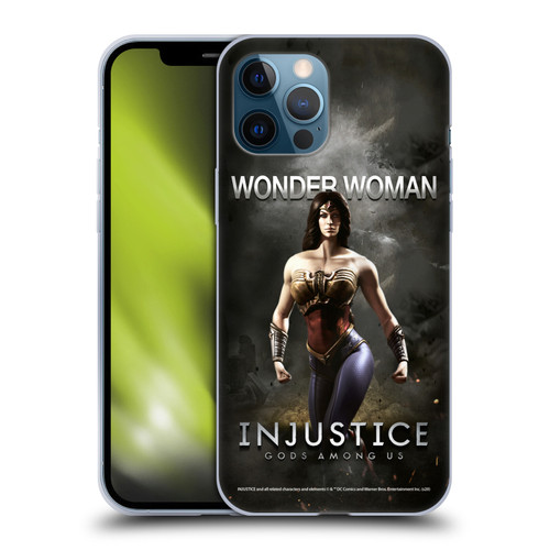 Injustice Gods Among Us Characters Wonder Woman Soft Gel Case for Apple iPhone 12 Pro Max