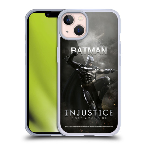 Injustice Gods Among Us Characters Batman Soft Gel Case for Apple iPhone 13