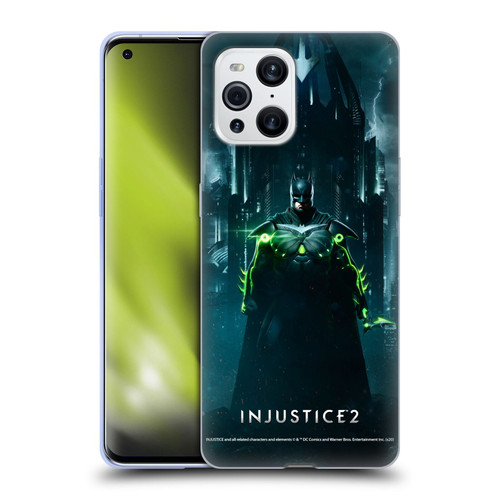 Injustice 2 Characters Batman Soft Gel Case for OPPO Find X3 / Pro