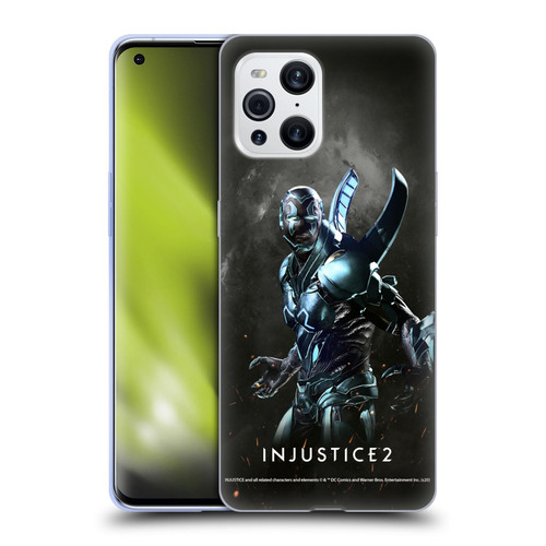 Injustice 2 Characters Blue Beetle Soft Gel Case for OPPO Find X3 / Pro