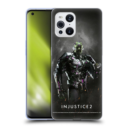 Injustice 2 Characters Brainiac Soft Gel Case for OPPO Find X3 / Pro