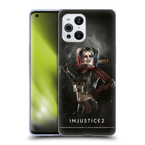 Injustice 2 Characters Harley Quinn Soft Gel Case for OPPO Find X3 / Pro