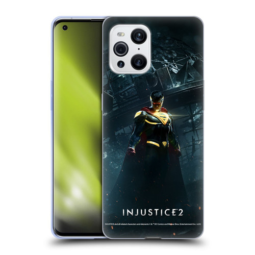 Injustice 2 Characters Superman Soft Gel Case for OPPO Find X3 / Pro