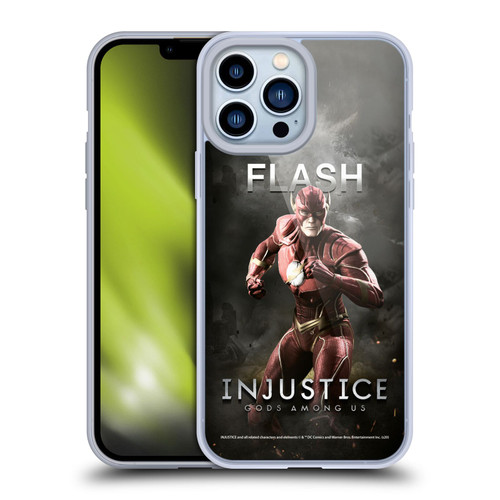 Injustice Gods Among Us Characters Flash Soft Gel Case for Apple iPhone 13 Pro Max