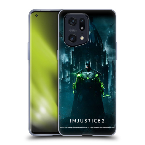 Injustice 2 Characters Batman Soft Gel Case for OPPO Find X5 Pro