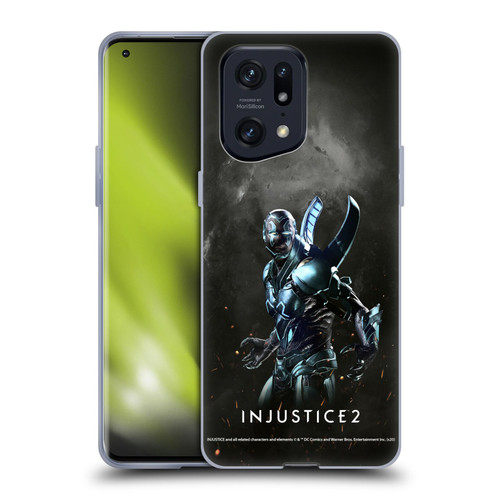 Injustice 2 Characters Blue Beetle Soft Gel Case for OPPO Find X5 Pro