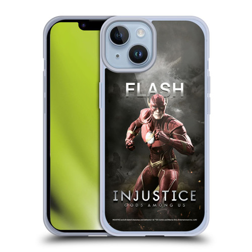 Injustice Gods Among Us Characters Flash Soft Gel Case for Apple iPhone 14