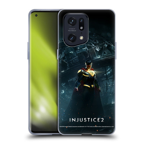 Injustice 2 Characters Superman Soft Gel Case for OPPO Find X5 Pro