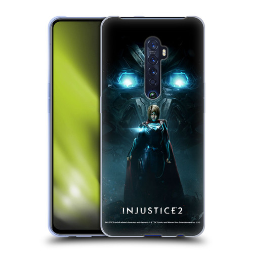 Injustice 2 Characters Supergirl Soft Gel Case for OPPO Reno 2