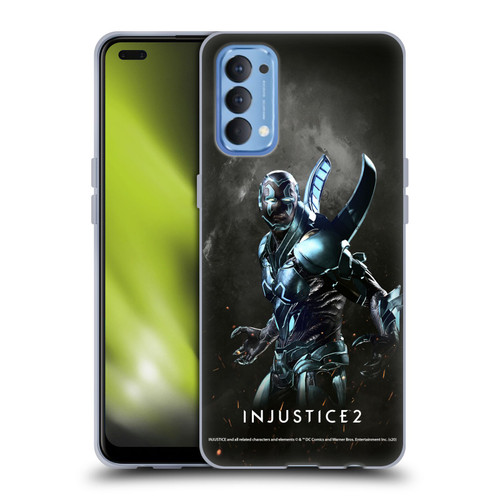 Injustice 2 Characters Blue Beetle Soft Gel Case for OPPO Reno 4 5G