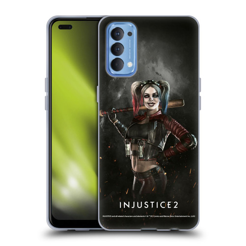 Injustice 2 Characters Harley Quinn Soft Gel Case for OPPO Reno 4 5G