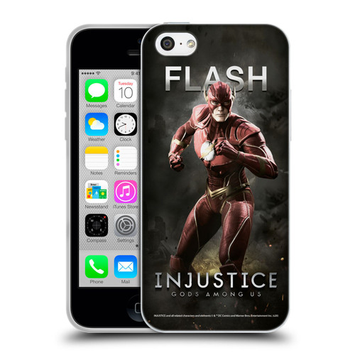 Injustice Gods Among Us Characters Flash Soft Gel Case for Apple iPhone 5c