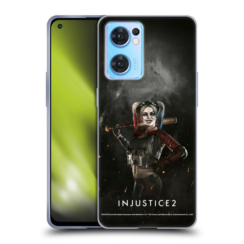 Injustice 2 Characters Harley Quinn Soft Gel Case for OPPO Reno7 5G / Find X5 Lite
