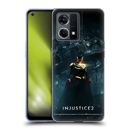 Injustice 2 Characters Superman Soft Gel Case for OPPO Reno8 4G