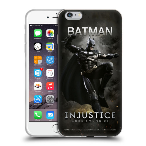 Injustice Gods Among Us Characters Batman Soft Gel Case for Apple iPhone 6 Plus / iPhone 6s Plus