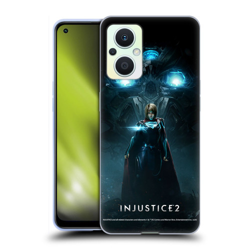 Injustice 2 Characters Supergirl Soft Gel Case for OPPO Reno8 Lite