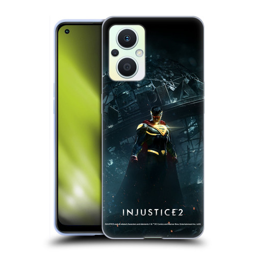 Injustice 2 Characters Superman Soft Gel Case for OPPO Reno8 Lite