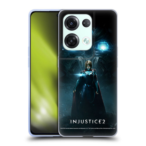 Injustice 2 Characters Supergirl Soft Gel Case for OPPO Reno8 Pro