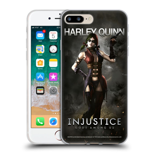 Injustice Gods Among Us Characters Harley Soft Gel Case for Apple iPhone 7 Plus / iPhone 8 Plus