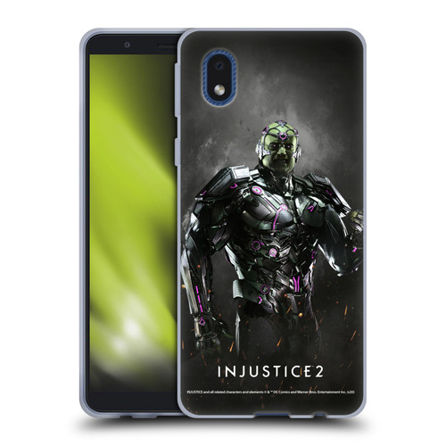 Injustice 2 Characters Brainiac Soft Gel Case for Samsung Galaxy A01 Core (2020)