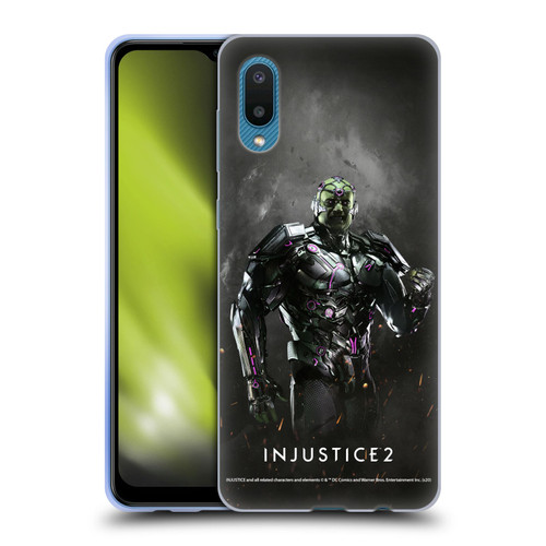 Injustice 2 Characters Brainiac Soft Gel Case for Samsung Galaxy A02/M02 (2021)
