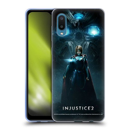 Injustice 2 Characters Supergirl Soft Gel Case for Samsung Galaxy A02/M02 (2021)