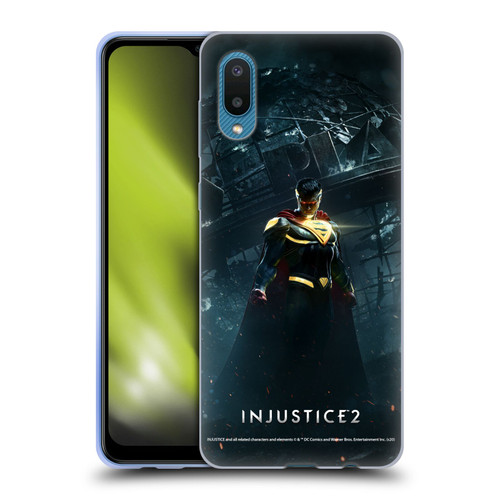 Injustice 2 Characters Superman Soft Gel Case for Samsung Galaxy A02/M02 (2021)