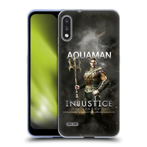 Injustice Gods Among Us Characters Aquaman Soft Gel Case for LG K22