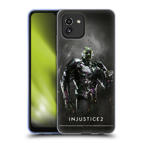 Injustice 2 Characters Brainiac Soft Gel Case for Samsung Galaxy A03 (2021)