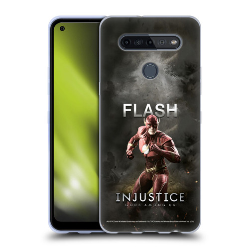 Injustice Gods Among Us Characters Flash Soft Gel Case for LG K51S