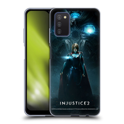 Injustice 2 Characters Supergirl Soft Gel Case for Samsung Galaxy A03s (2021)