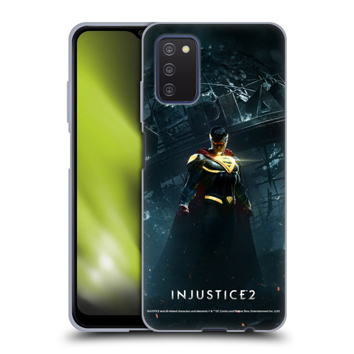 Injustice 2 Characters Superman Soft Gel Case for Samsung Galaxy A03s (2021)