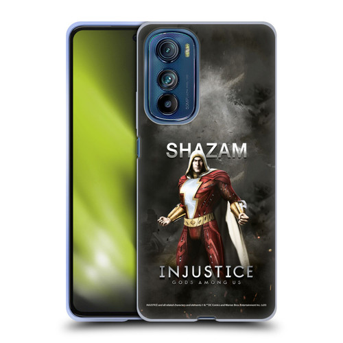 Injustice Gods Among Us Characters Shazam Soft Gel Case for Motorola Edge 30