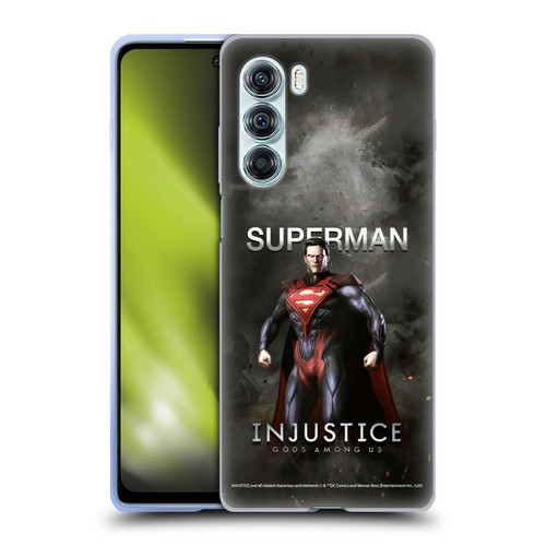 Injustice Gods Among Us Characters Superman Soft Gel Case for Motorola Edge S30 / Moto G200 5G