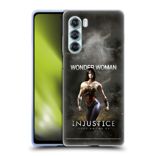 Injustice Gods Among Us Characters Wonder Woman Soft Gel Case for Motorola Edge S30 / Moto G200 5G