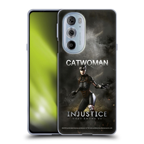 Injustice Gods Among Us Characters Catwoman Soft Gel Case for Motorola Edge X30