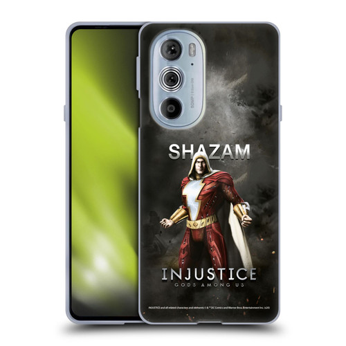 Injustice Gods Among Us Characters Shazam Soft Gel Case for Motorola Edge X30