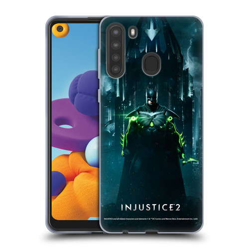 Injustice 2 Characters Batman Soft Gel Case for Samsung Galaxy A21 (2020)