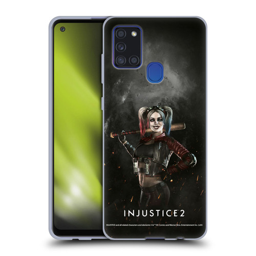 Injustice 2 Characters Harley Quinn Soft Gel Case for Samsung Galaxy A21s (2020)