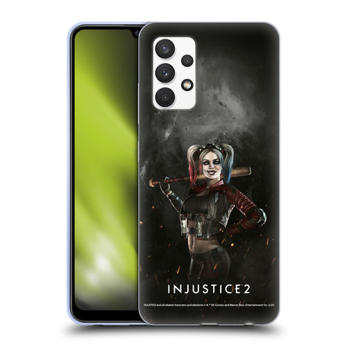 Injustice 2 Characters Harley Quinn Soft Gel Case for Samsung Galaxy A32 (2021)