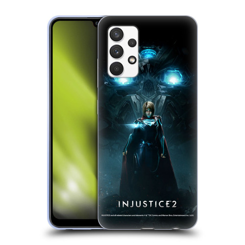 Injustice 2 Characters Supergirl Soft Gel Case for Samsung Galaxy A32 (2021)