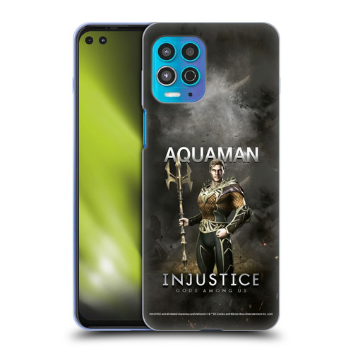 Injustice Gods Among Us Characters Aquaman Soft Gel Case for Motorola Moto G100