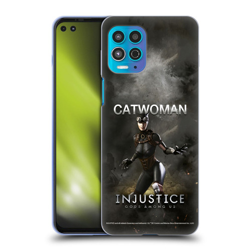 Injustice Gods Among Us Characters Catwoman Soft Gel Case for Motorola Moto G100