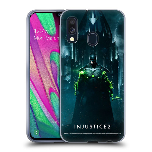 Injustice 2 Characters Batman Soft Gel Case for Samsung Galaxy A40 (2019)