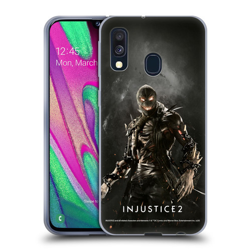 Injustice 2 Characters Scarecrow Soft Gel Case for Samsung Galaxy A40 (2019)