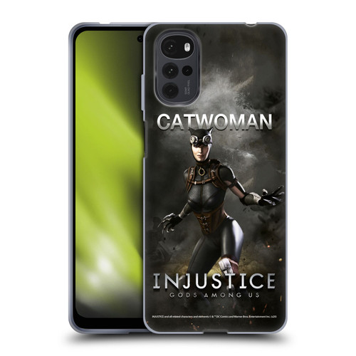Injustice Gods Among Us Characters Catwoman Soft Gel Case for Motorola Moto G22