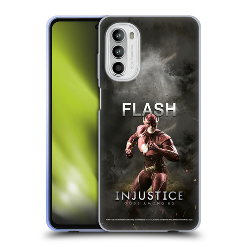 Injustice Gods Among Us Characters Flash Soft Gel Case for Motorola Moto G52