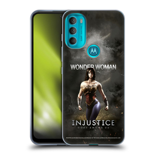 Injustice Gods Among Us Characters Wonder Woman Soft Gel Case for Motorola Moto G71 5G