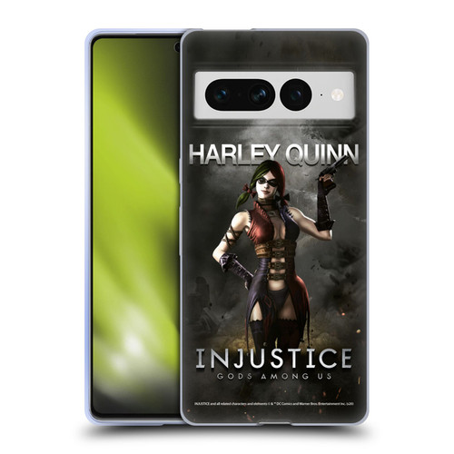 Injustice Gods Among Us Characters Harley Soft Gel Case for Google Pixel 7 Pro